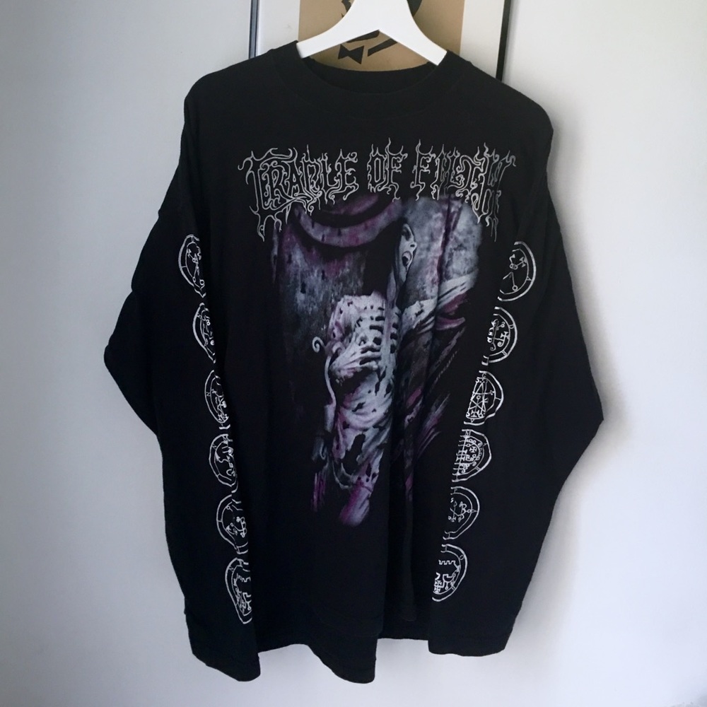 Cradle Of Filth Total Darkness Vintage Metal Shirt